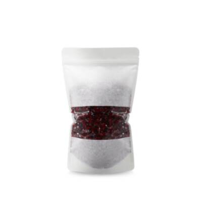 Beyaz Pencereli Kilitli Doypack 16x27x8 cm 500 gr - 2