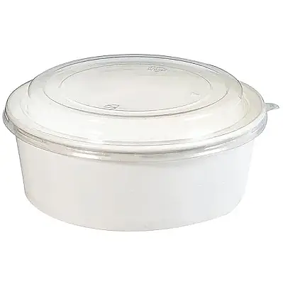 Karton Gıda Kabı 1300 CC 300 adet Ekonomik (BEYAZ) - 1